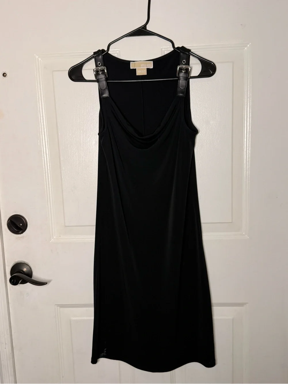 Michael Kors Draped Neck Tank Dress